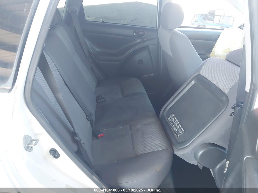 2007 PONTIAC VIBE VIN: 5Y2SL65827Z400813