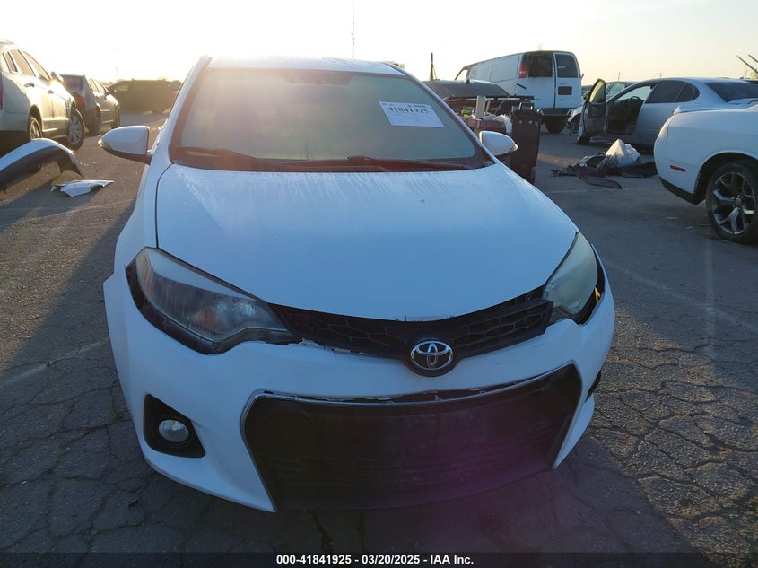 2015 TOYOTA COROLLA S PLUS - 5YFBURHE0FP360398