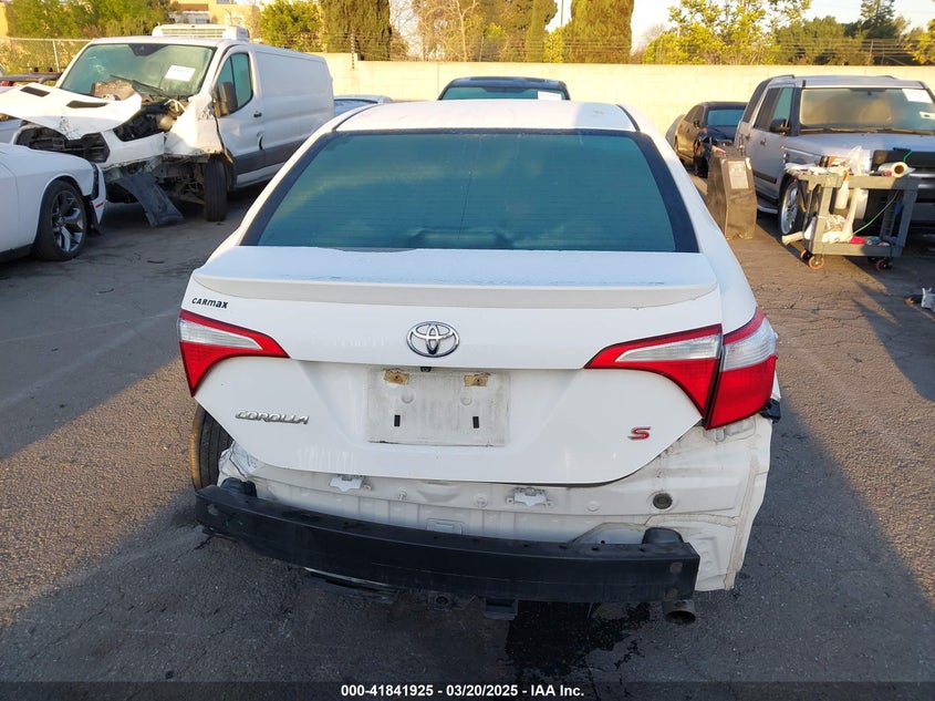 2015 TOYOTA COROLLA S PLUS - 5YFBURHE0FP360398