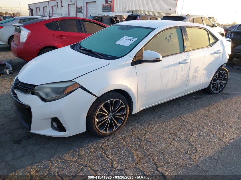 2015 TOYOTA COROLLA S PLUS - 5YFBURHE0FP360398