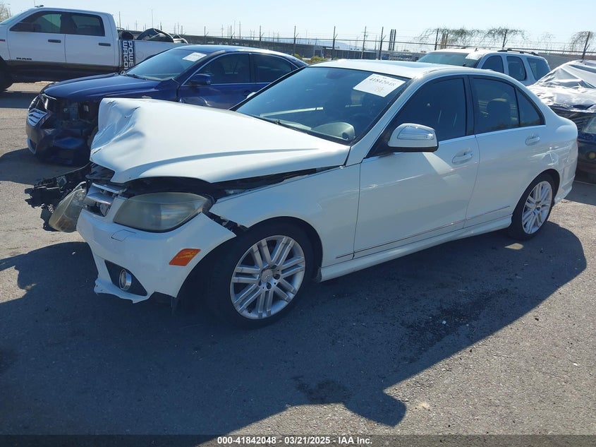2009 MERCEDES-BENZ C VIN: WDDGF81X09R082902