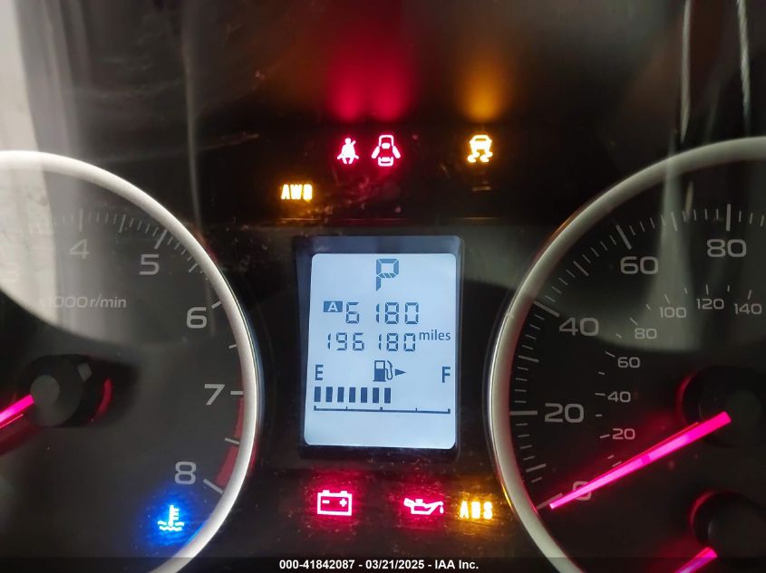 2014 Subaru Forester 2.5I VIN: JF2SJAACXEH547615 Lot: 41842087