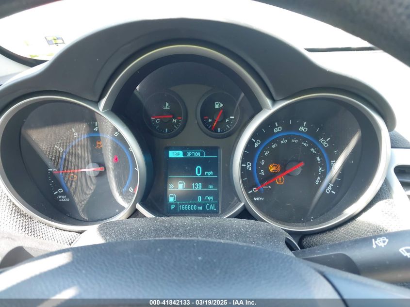 2016 Chevrolet Cruze Limited 1Lt Auto VIN: 1G1PE5SB7G7212822 Lot: 41842133