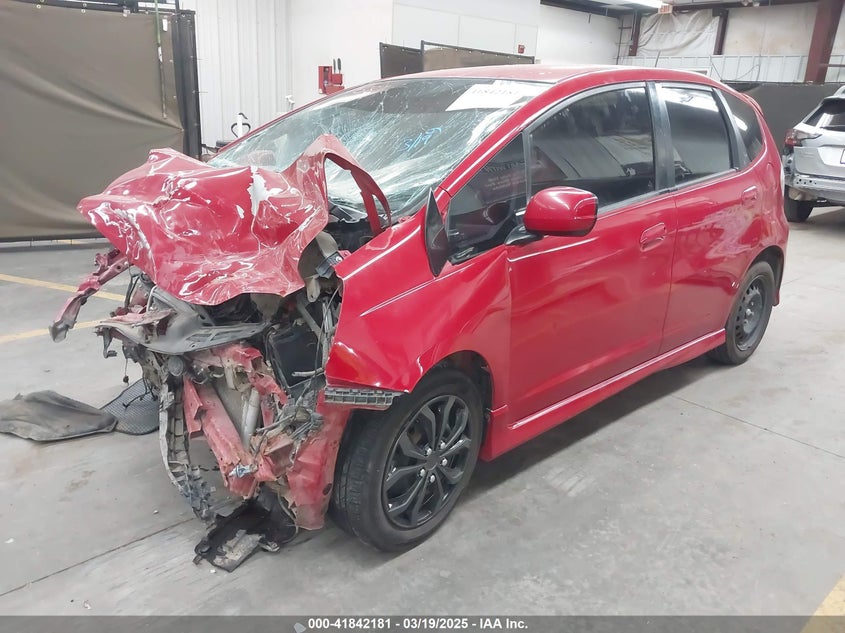 2009 HONDA FIT VIN: JHMGE88409S043811