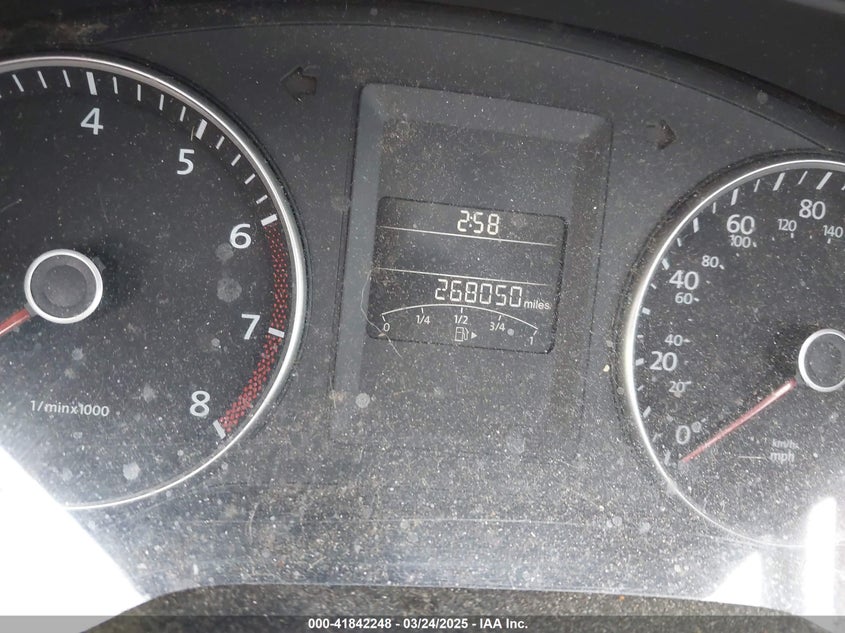 2013 VOLKSWAGEN JETTA 2.5L SE - 3VWDX7AJ6DM255345