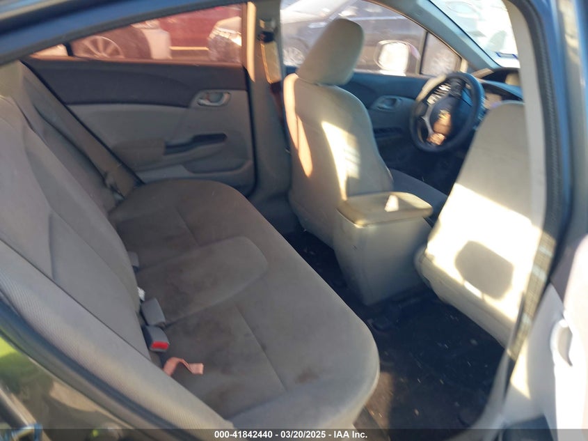 2012 HONDA CIVIC VIN: 2HGFB2F59CH610547