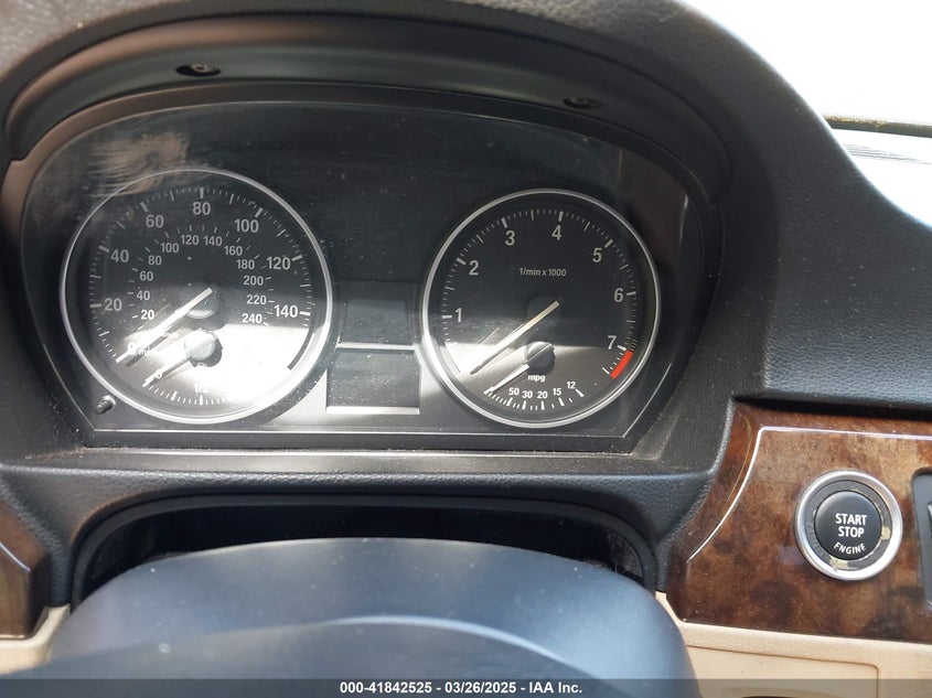 2009 BMW 328I VIN: WBAPH77519NM46172