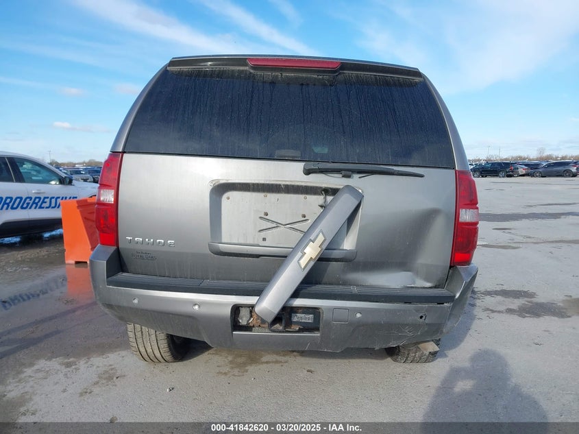 2007 CHEVROLET TAHOE VIN: 1GNFK13087J116516