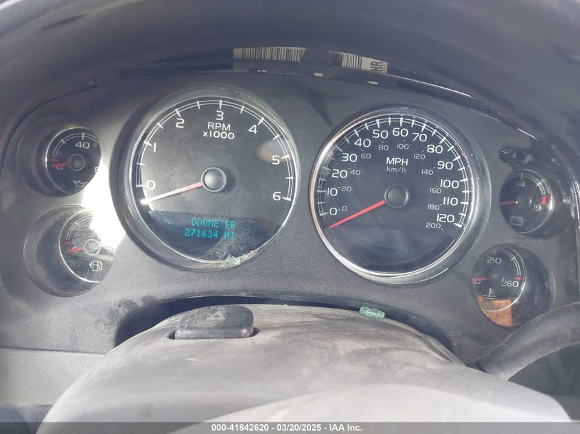 2007 CHEVROLET TAHOE VIN: 1GNFK13087J116516