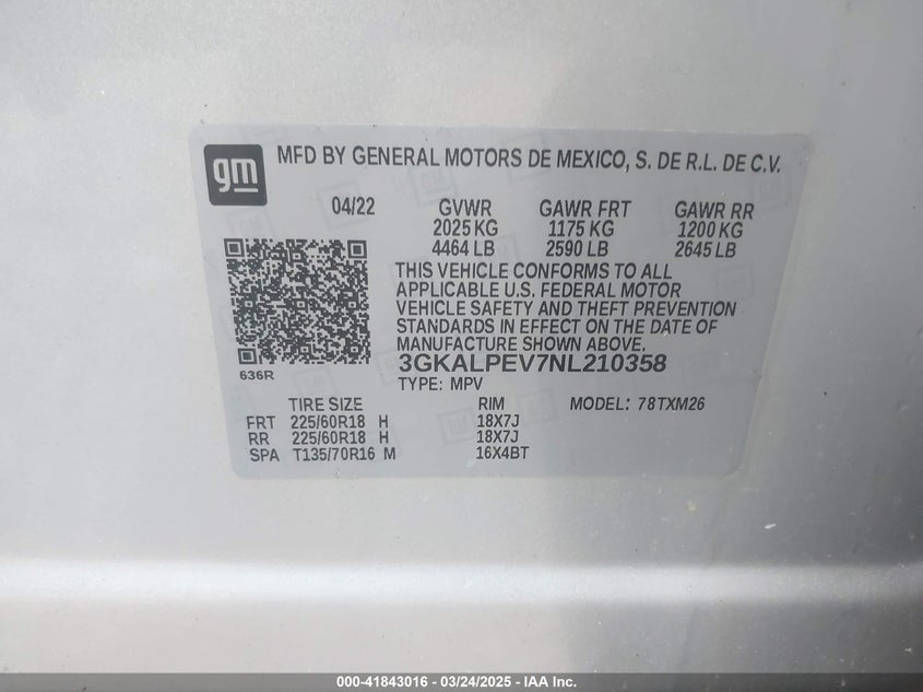 2022 GMC TERRAIN FWD SLT - 3GKALPEV7NL210358