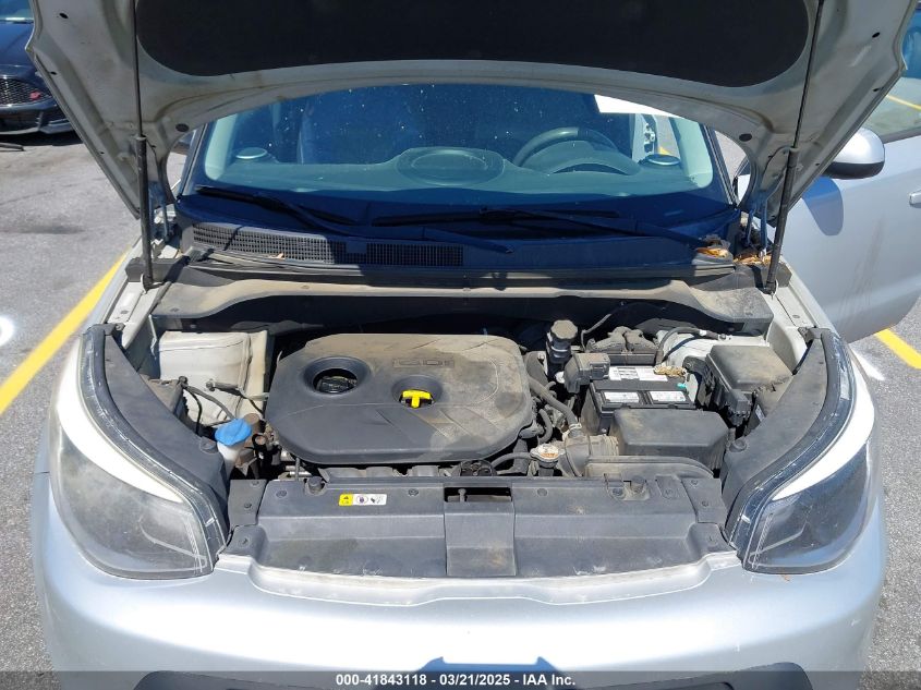 2015 Kia Soul + VIN: KNDJP3A57F7812665 Lot: 41843118