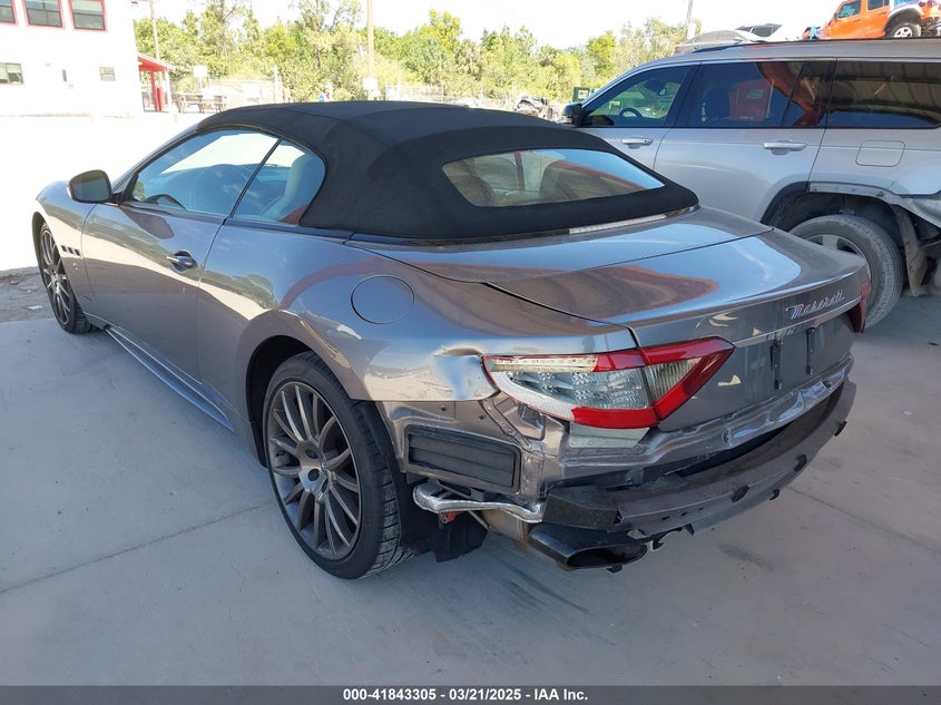 2019 MASERATI GRANTURISMO VIN: ZAM45VMA3K0318440