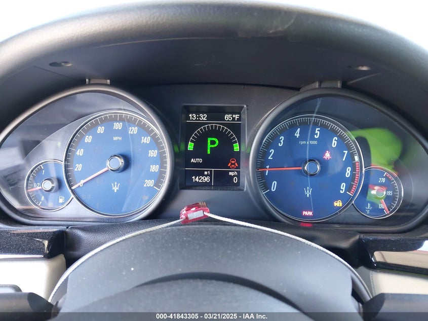 2019 MASERATI GRANTURISMO VIN: ZAM45VMA3K0318440