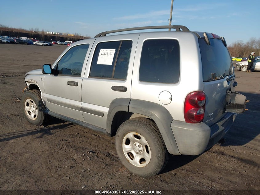 2006 JEEP LIBERTY VIN: 1J4GL48K86W287168