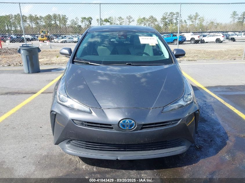 2021 Toyota Prius Le VIN: JTDKAMFU4M3134778 Lot: 41843429