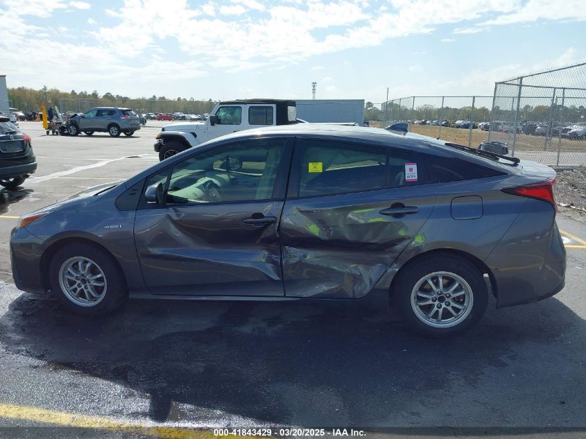 2021 Toyota Prius Le VIN: JTDKAMFU4M3134778 Lot: 41843429