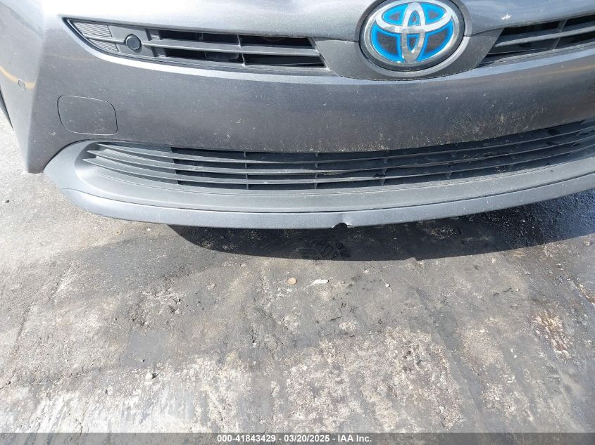 2021 Toyota Prius Le VIN: JTDKAMFU4M3134778 Lot: 41843429