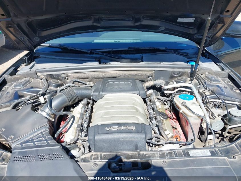 2008 Audi A5 3.2L VIN: WAUDK78T28A020854 Lot: 41843467