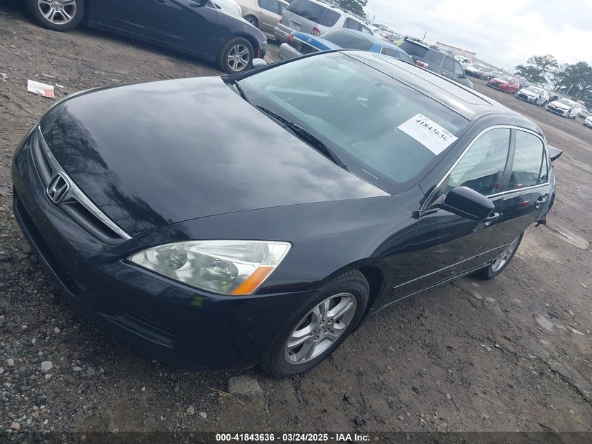 2007 HONDA ACCORD VIN: 1HGCM56817A170952