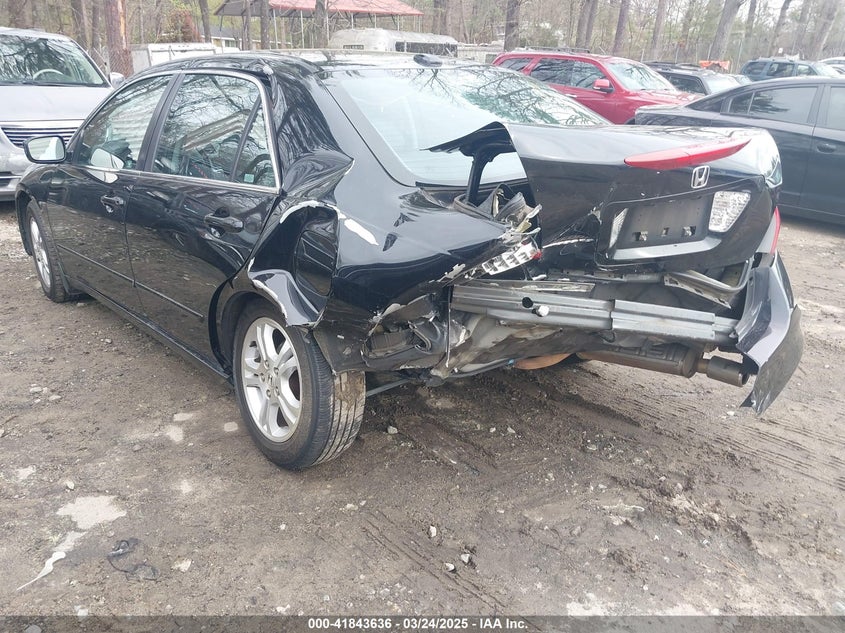 2007 HONDA ACCORD VIN: 1HGCM56817A170952
