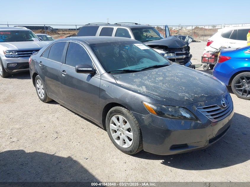 2008 Toyota Camry Hybrid brown sedan hybrid 4T1BB46K88U059980 photo #1