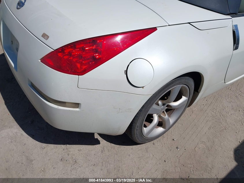 2006 NISSAN 350Z VIN: JN1AZ36A96M452478