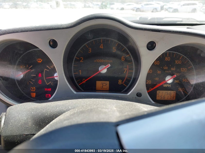 2006 NISSAN 350Z VIN: JN1AZ36A96M452478