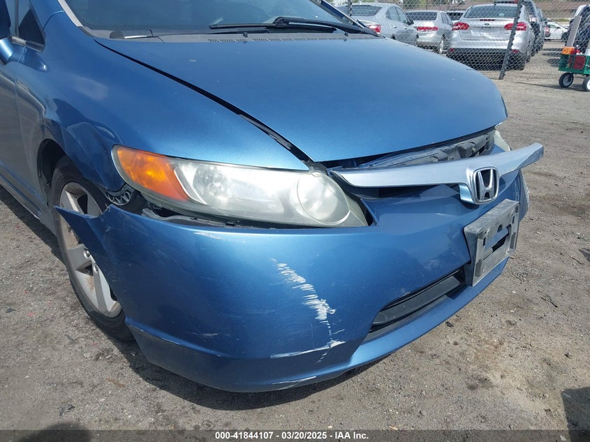 2006 HONDA CIVIC VIN: 1HGFA16866L090144