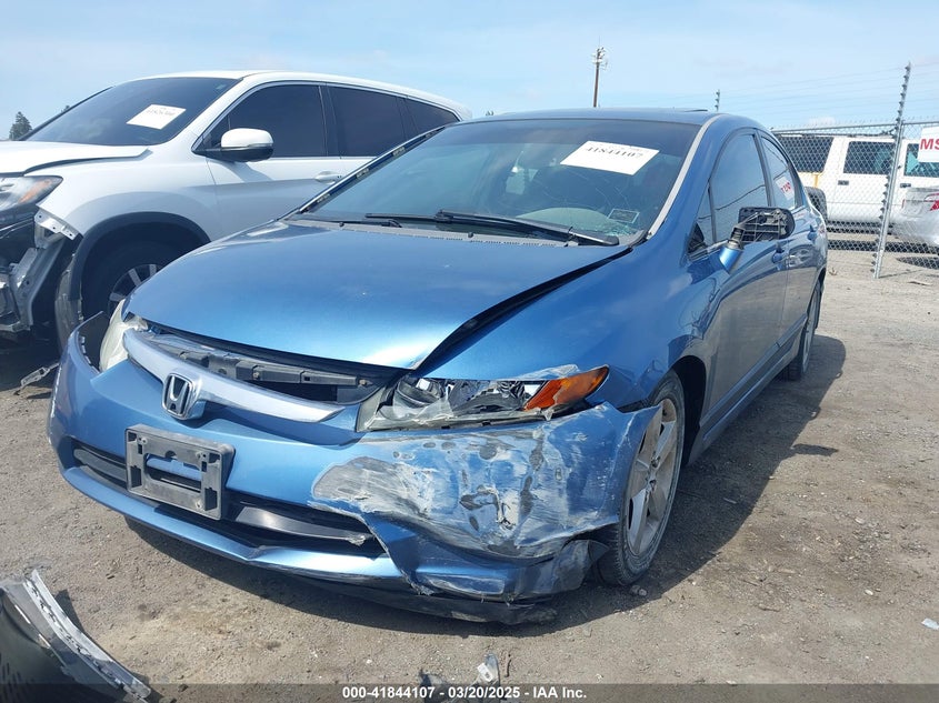 2006 HONDA CIVIC VIN: 1HGFA16866L090144