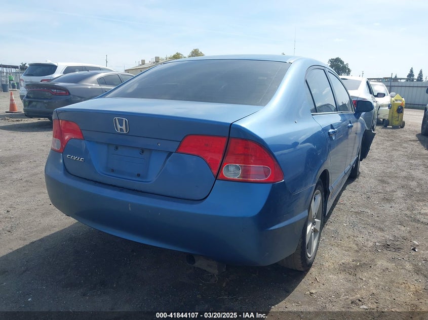 2006 HONDA CIVIC VIN: 1HGFA16866L090144