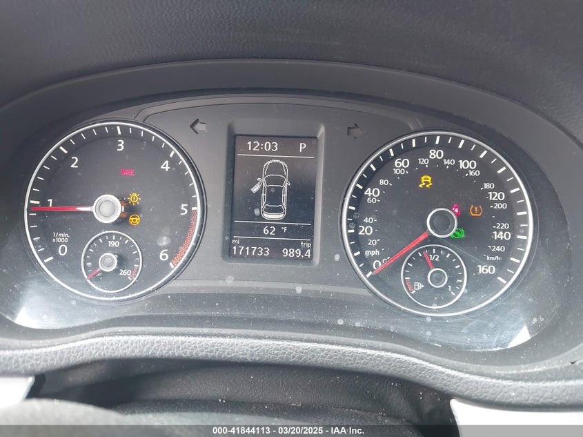 2013 VOLKSWAGEN PASSAT VIN: 1VWBN7A30DC048482