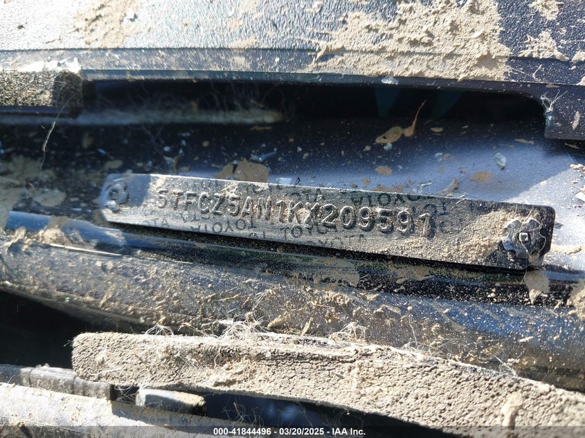 2019 TOYOTA TACOMA TRD SPORT - 5TFCZ5AN1KX209591