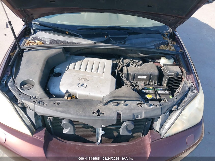 2008 Lexus Rx 350 VIN: JTJGK31U680012447 Lot: 41844565