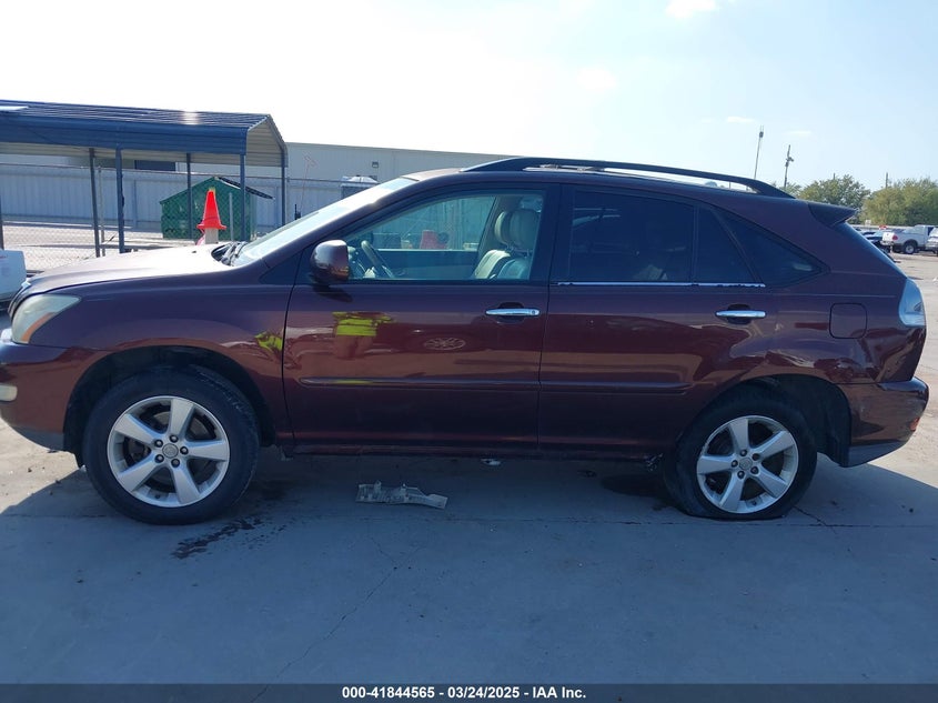 2008 Lexus Rx 350 VIN: JTJGK31U680012447 Lot: 41844565