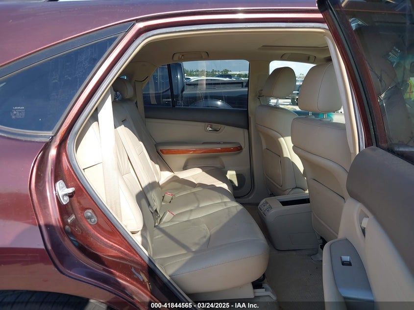 2008 Lexus Rx 350 VIN: JTJGK31U680012447 Lot: 41844565