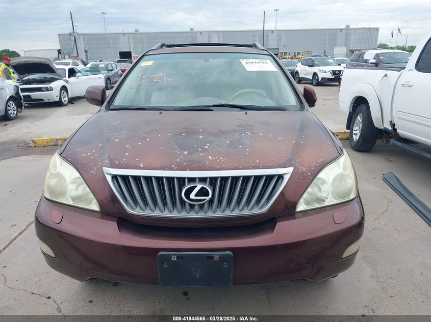 2008 Lexus Rx 350 VIN: JTJGK31U680012447 Lot: 41844565