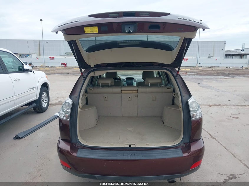 2008 Lexus Rx 350 VIN: JTJGK31U680012447 Lot: 41844565