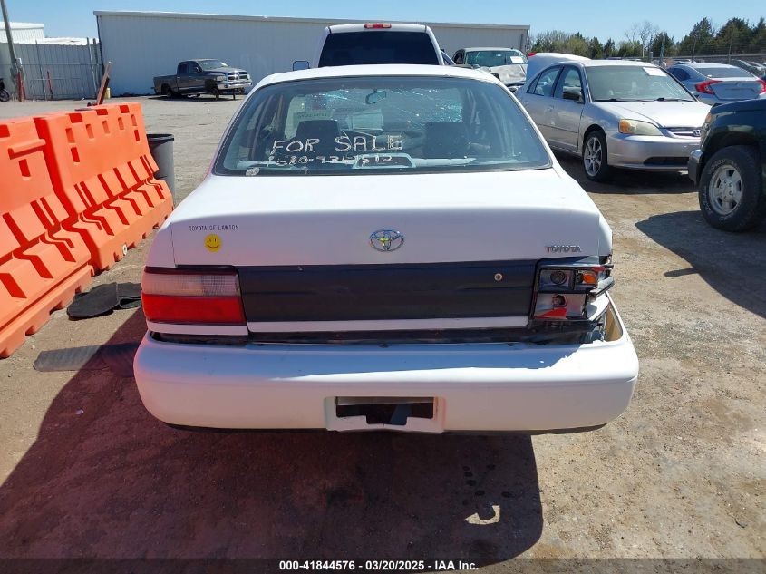 1996 Toyota Corolla VIN: 1NXBA02E9TZ396274 Lot: 41844576