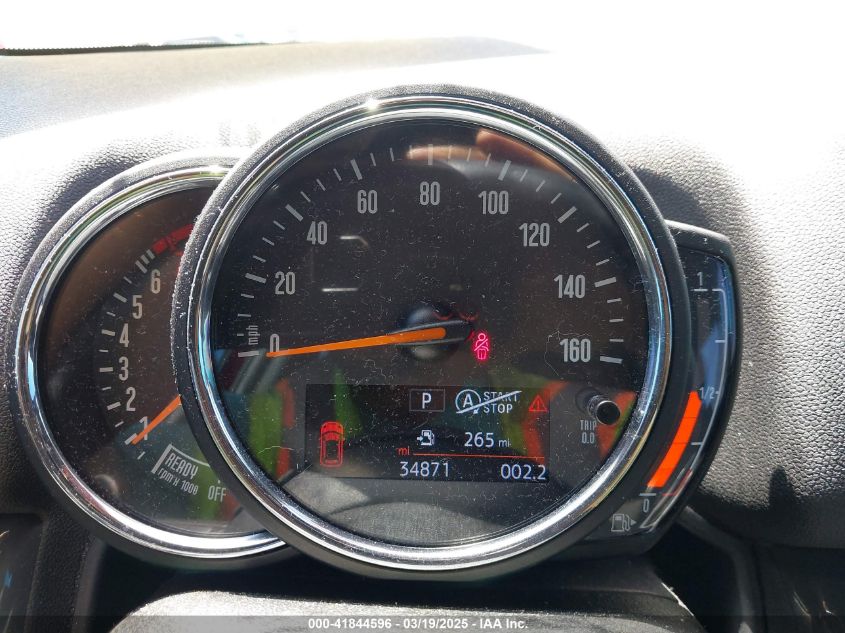 2019 Mini Countryman Cooper S VIN: WMZYT3C55K3E97750 Lot: 41844596