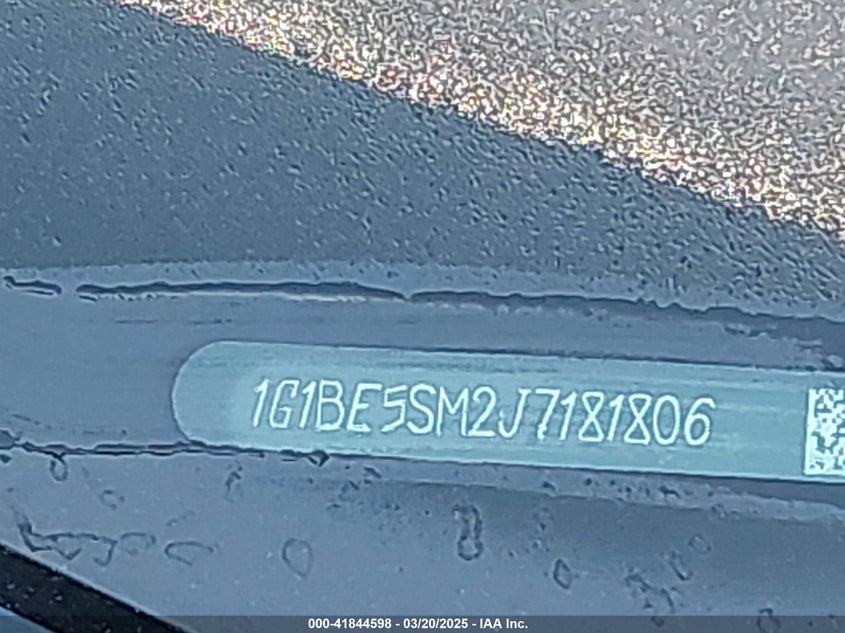 2018 CHEVROLET CRUZE LT AUTO - 1G1BE5SM2J7181806