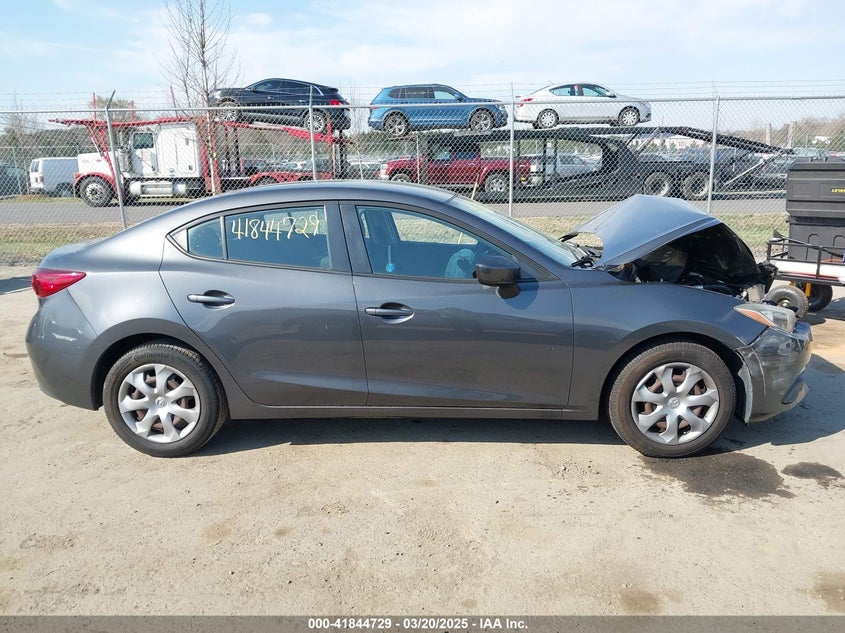 2016 MAZDA 3 VIN: JM1BM1T78G1301289