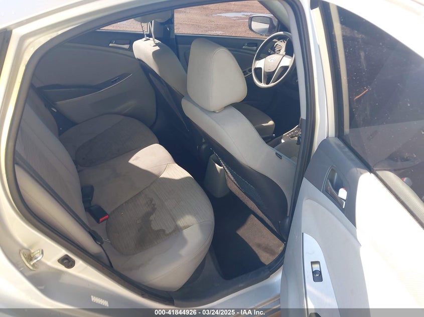 2017 Hyundai Accent Se VIN: KMHCT4AE0HU286406 Lot: 41844926