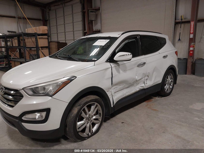 2014 Hyundai Santa Fe Sport 2.0L Turbo VIN: 5XYZU3LA2EG153224 Lot: 41845134