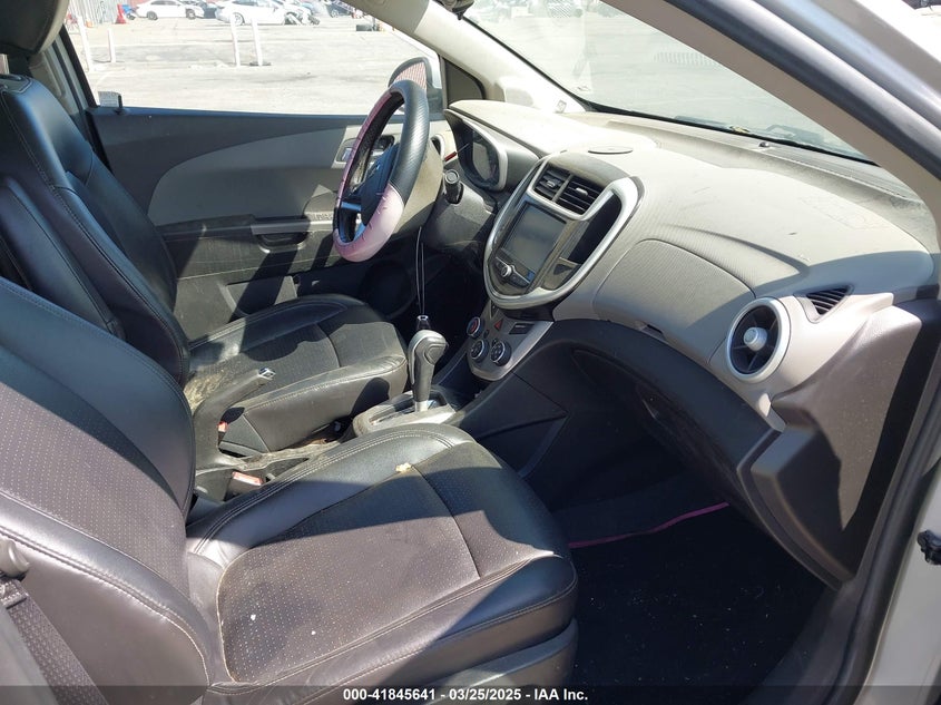 2017 CHEVROLET SONIC VIN: 1G1JF5SB7H4127307