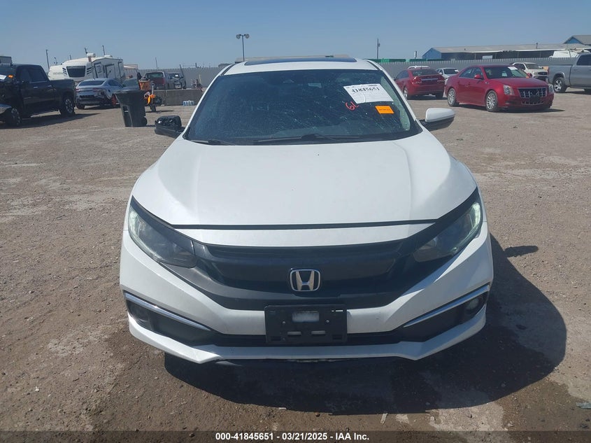 2019 HONDA CIVIC VIN: 19XFC1F34KE008721