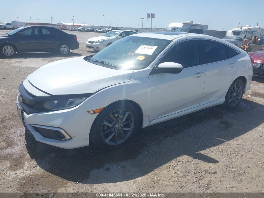 2019 HONDA CIVIC VIN: 19XFC1F34KE008721