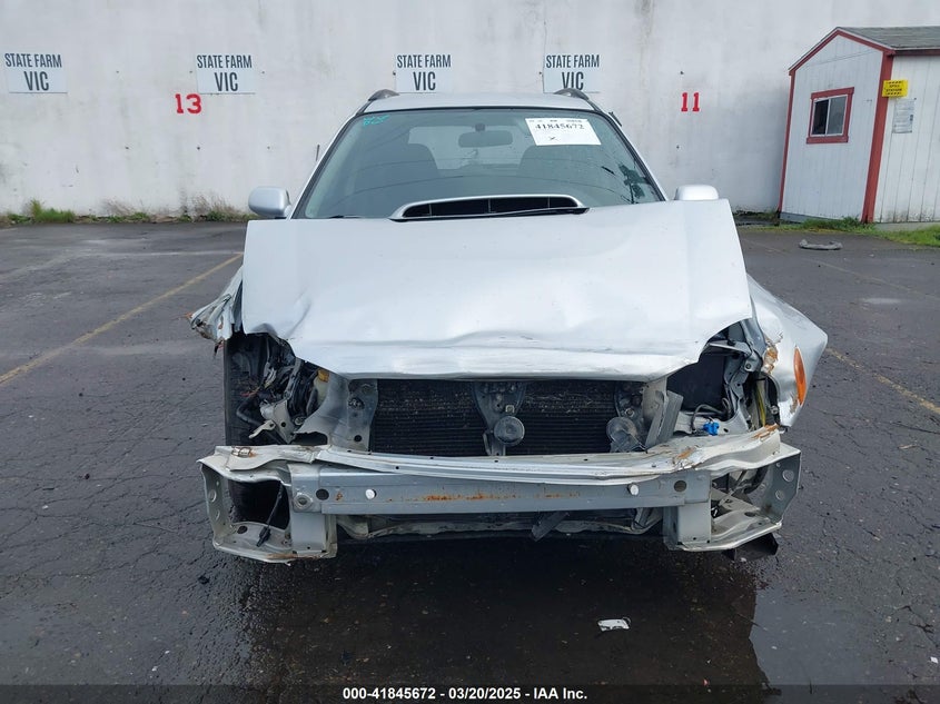 2002 Subaru Impreza Wrx VIN: JF1GG29622G816799 Lot: 41845672