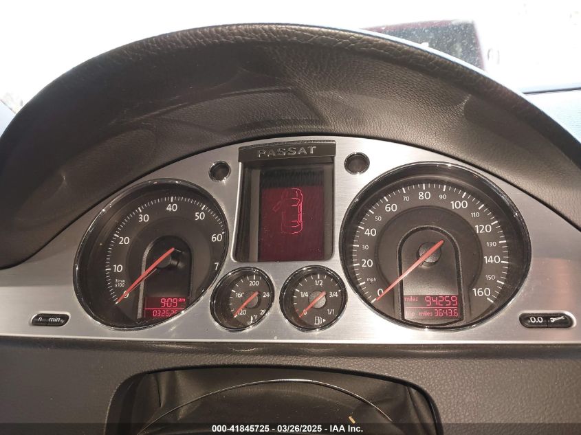 2006 Volkswagen Passat 3.6L V6 VIN: WVWDU73C86P158011 Lot: 41845725
