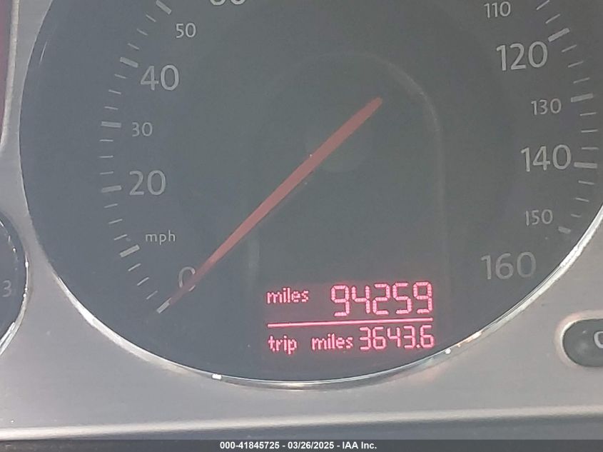 2006 Volkswagen Passat 3.6L V6 VIN: WVWDU73C86P158011 Lot: 41845725