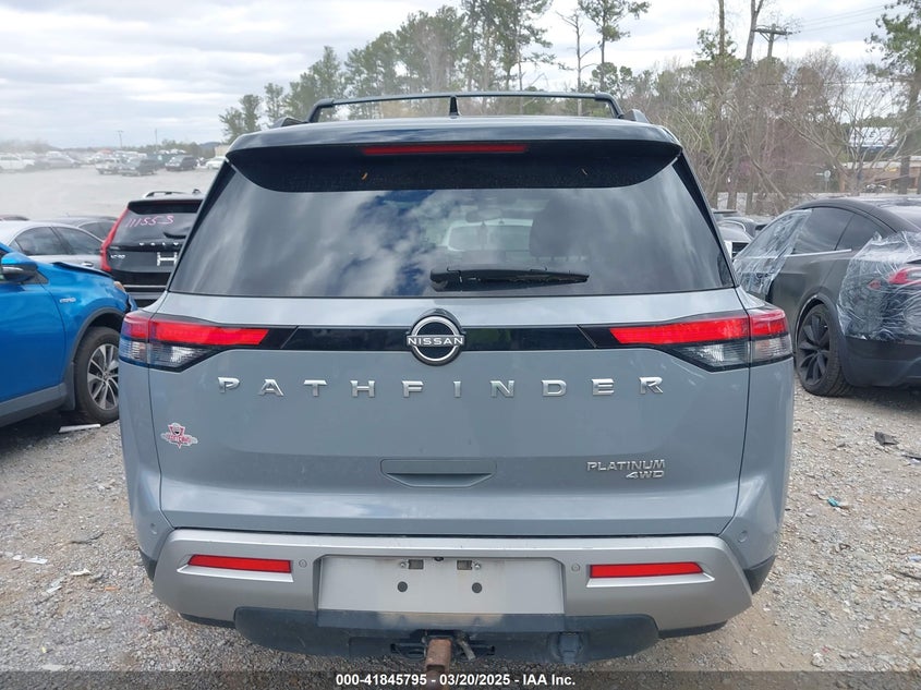 2022 NISSAN PATHFINDER PLATINUM 4WD - 5N1DR3DK7NC248199